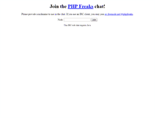 Tablet Screenshot of phpfreaks.zavaboy.com